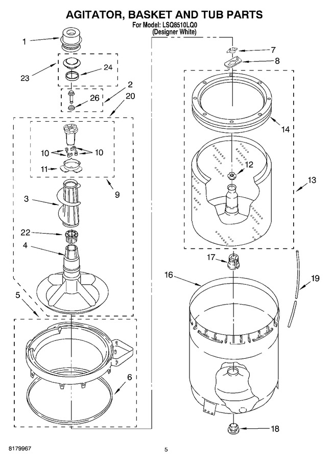 Diagram for LSQ8510LQ0