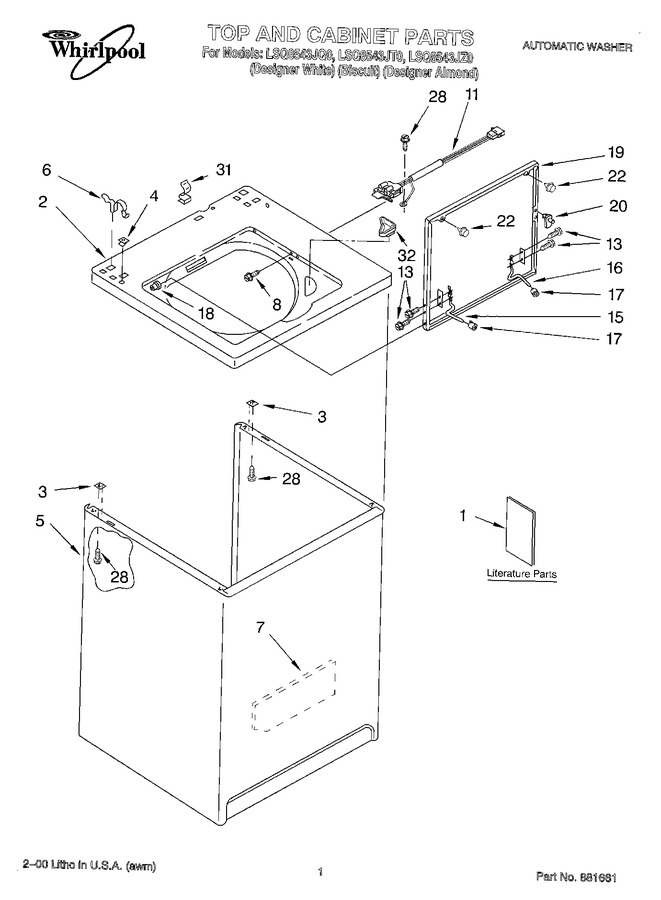 Diagram for LSQ8543JQ0