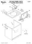 Diagram for 01 - Top And Cabinet, Literature