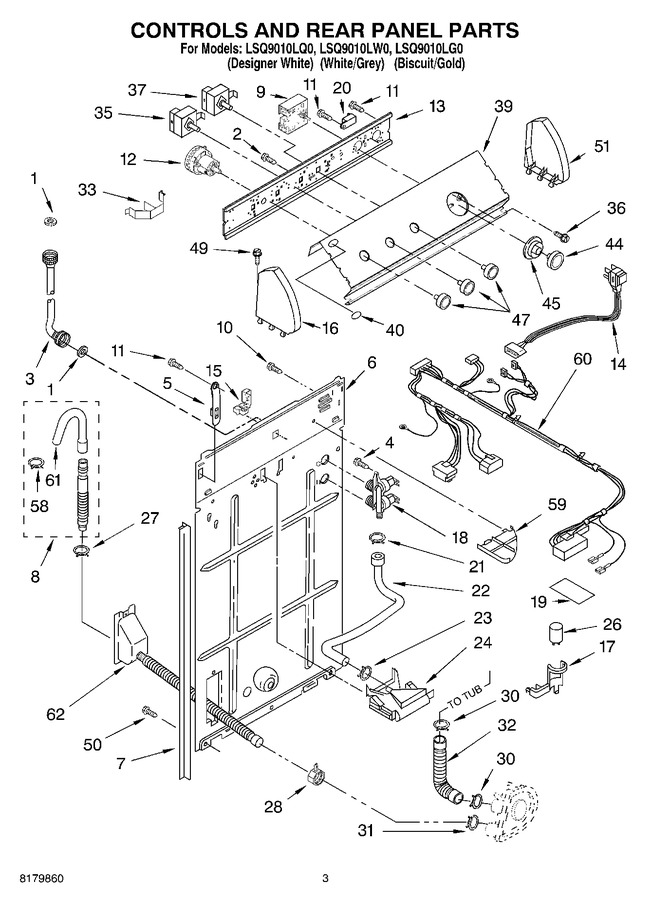 Diagram for LSQ9010LW0