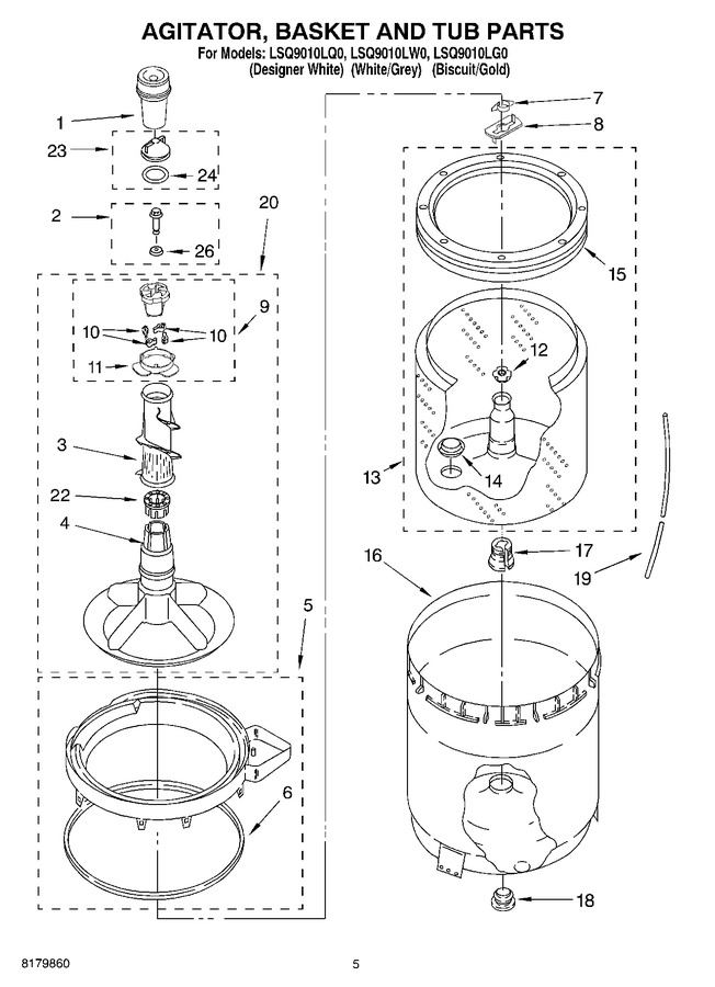 Diagram for LSQ9010LW0