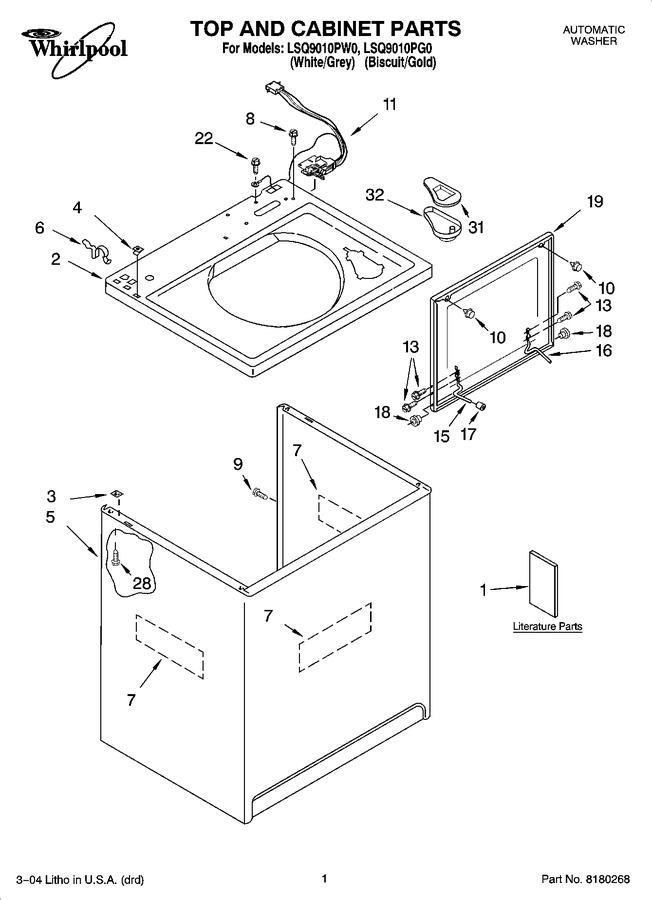 Diagram for LSQ9010PG0