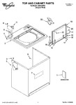 Diagram for 01 - Top And Cabinet Parts
