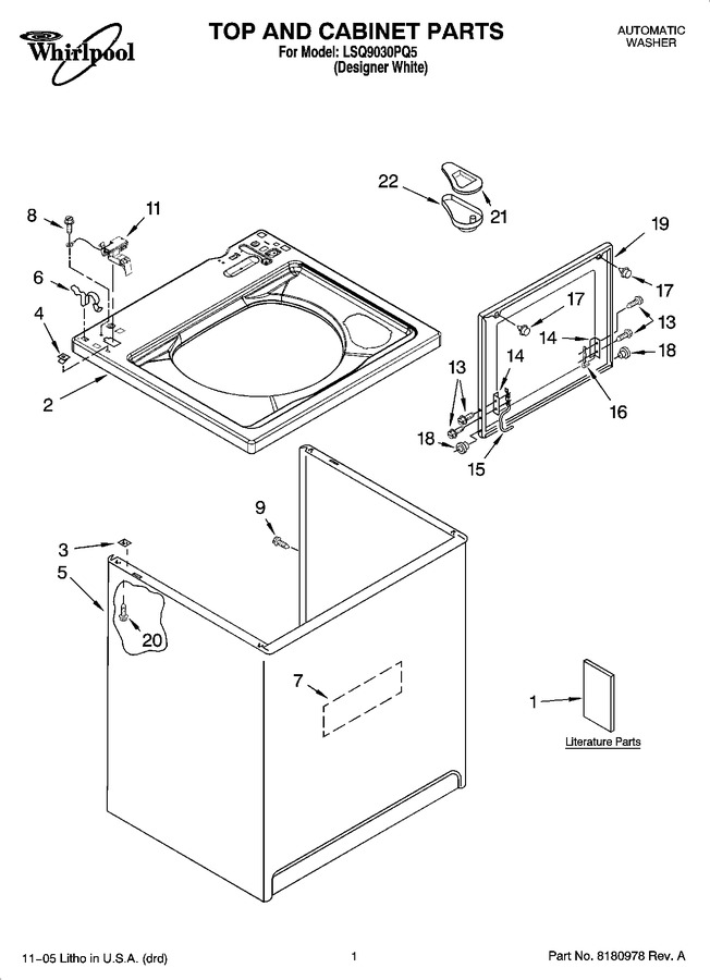 Diagram for LSQ9030PQ5