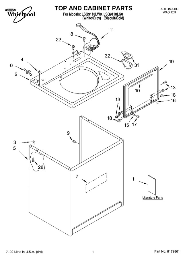 Diagram for LSQ9110LW0