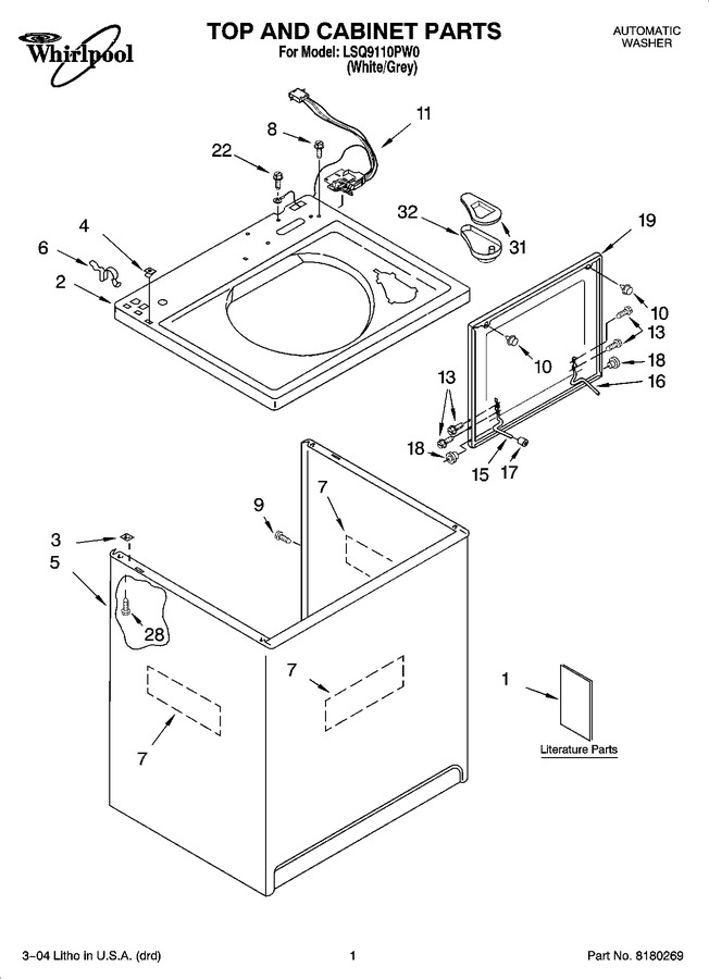 Diagram for LSQ9110PW0
