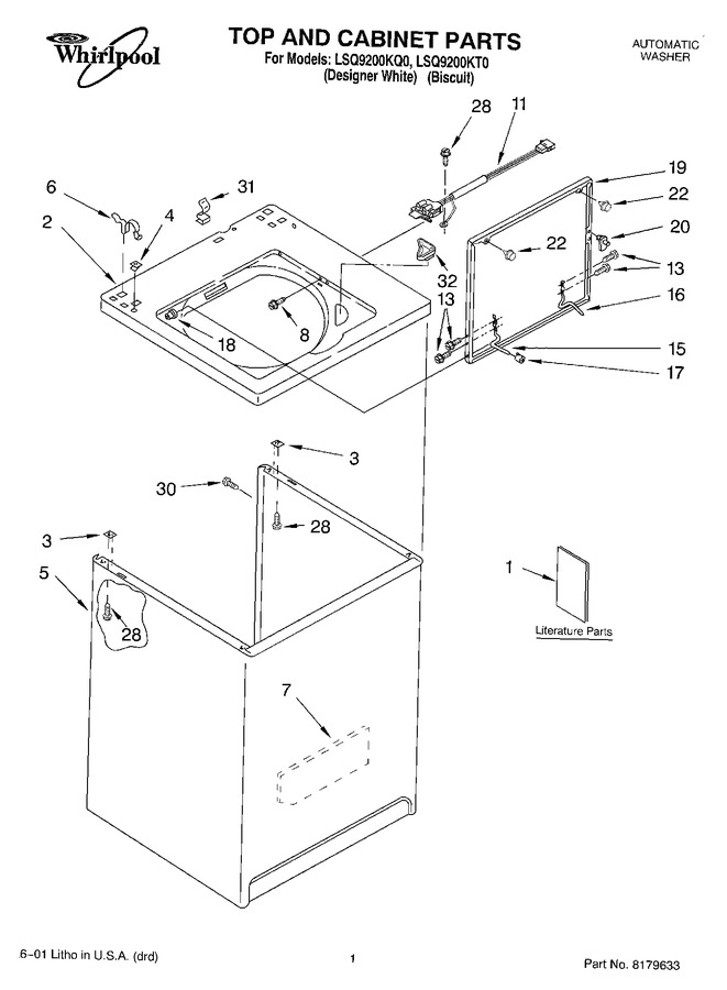 Diagram for LSQ9200KQ0