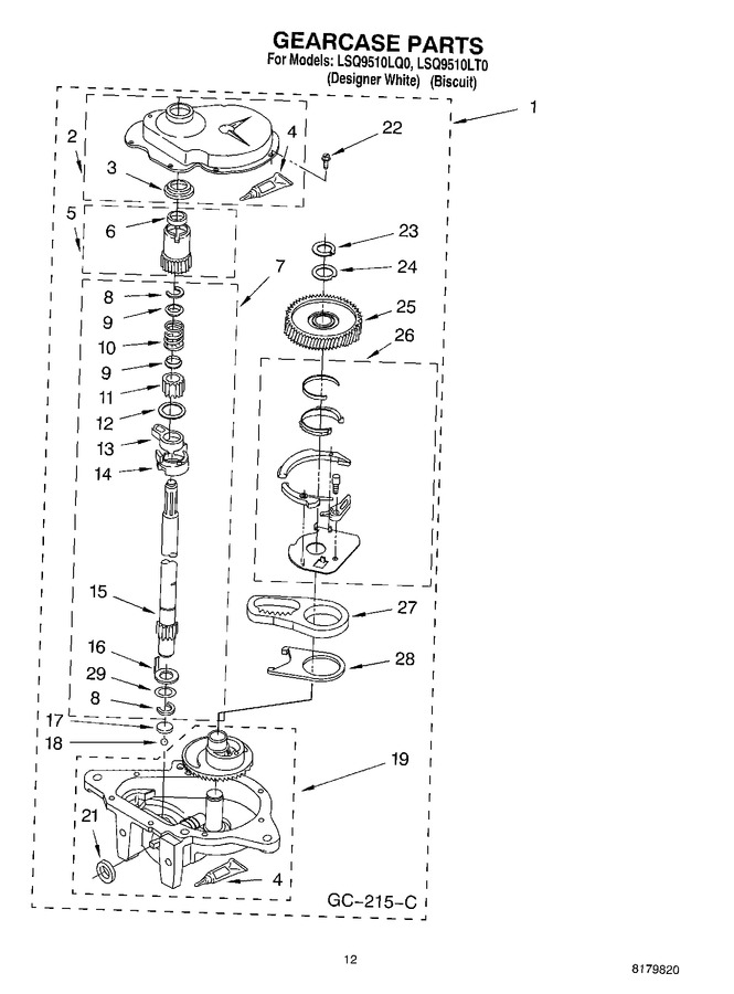 Diagram for LSQ9510LT0