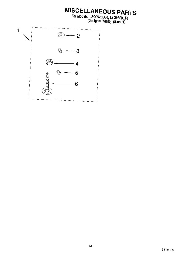 Diagram for LSQ9520LT0