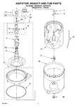 Diagram for 03 - Agitator, Basket, And Tub