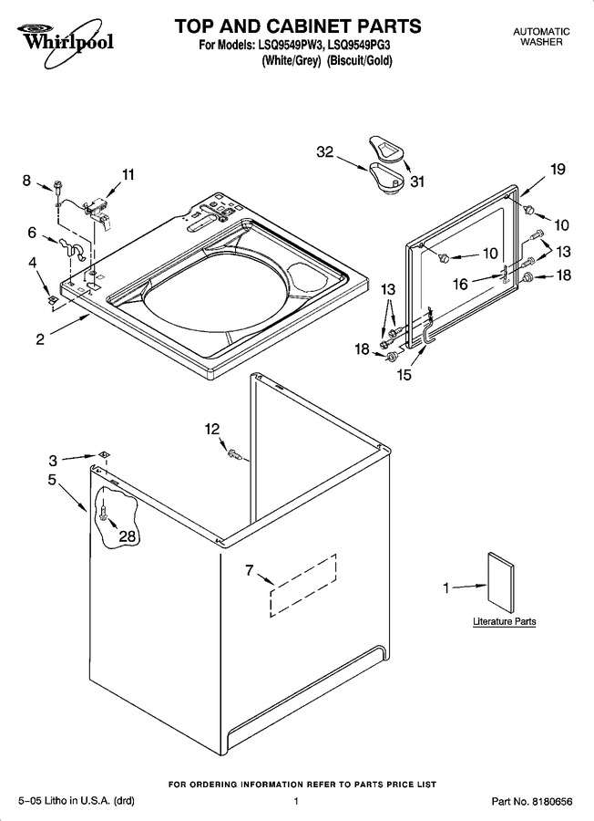 Diagram for LSQ9549PG3