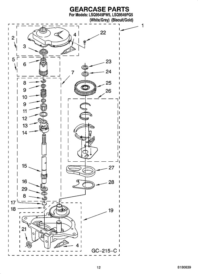 Diagram for LSQ9549PW5