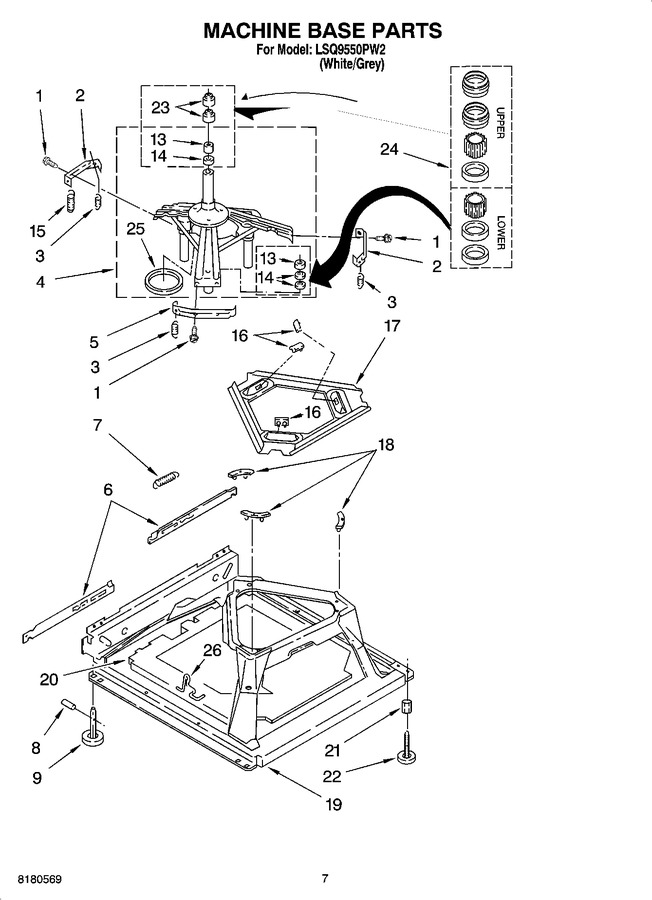 Diagram for LSQ9550PW2