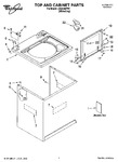 Diagram for 01 - Top And Cabinet Parts