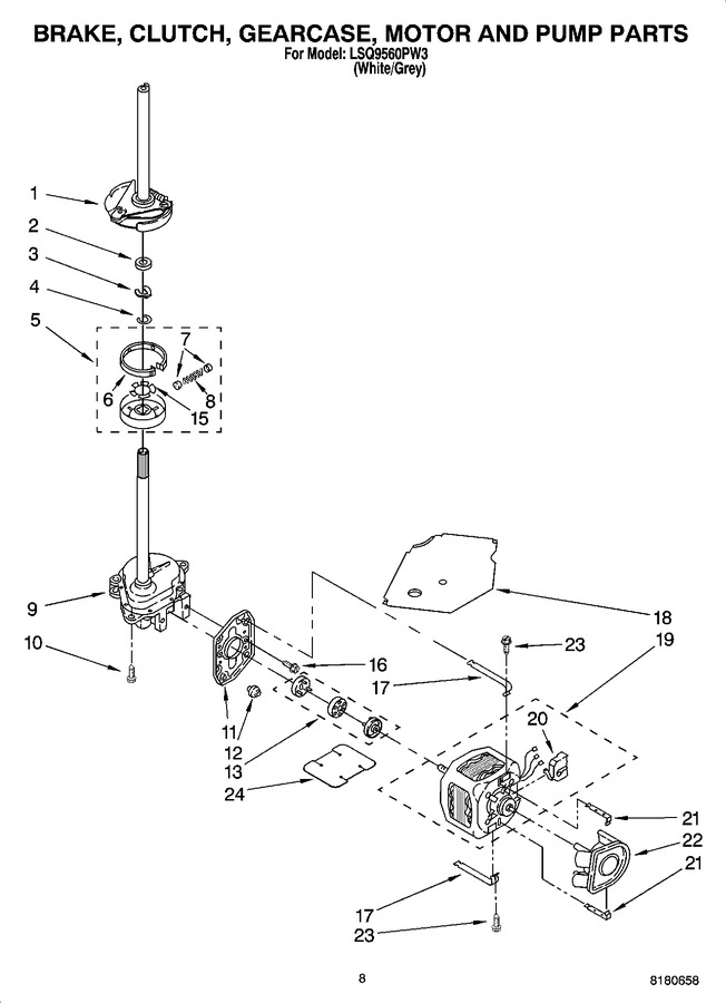 Diagram for LSQ9560PW3