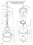Diagram for 03 - Agitator, Basket And Tub