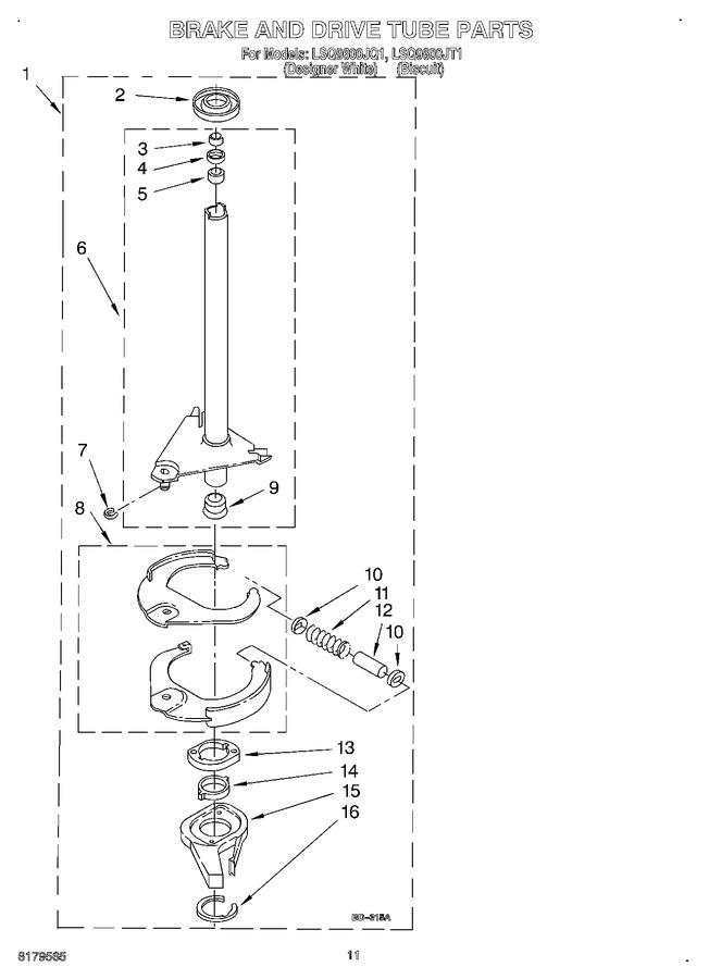 Diagram for LSQ9600JT1