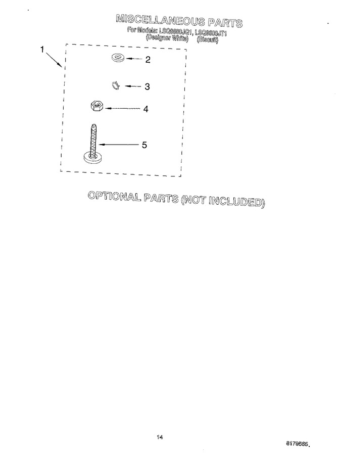 Diagram for LSQ9600JT1