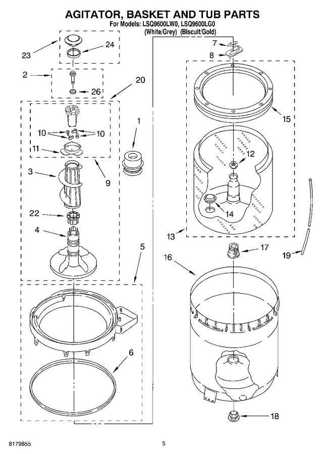 Diagram for LSQ9600LG0