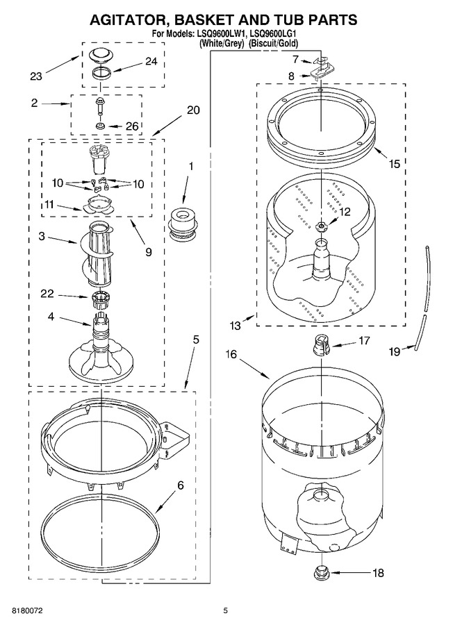 Diagram for LSQ9600LG1