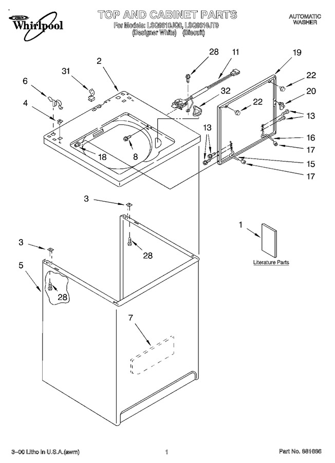 Diagram for LSQ9610JQ0