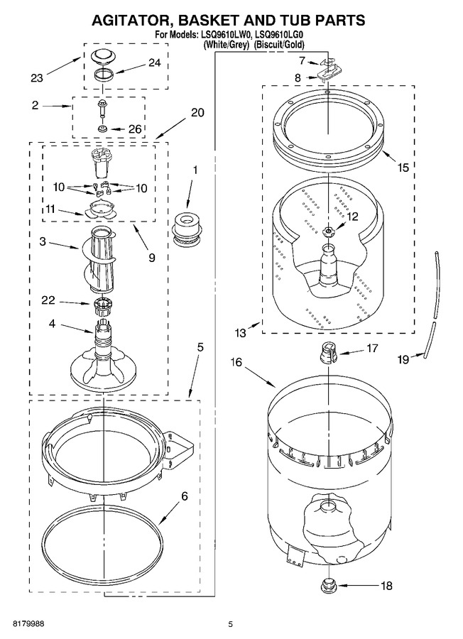 Diagram for LSQ9610LG0