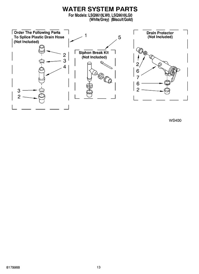 Diagram for LSQ9610LG0