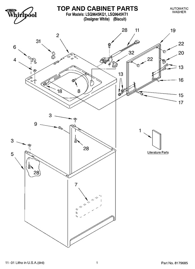 Diagram for LSQ9645KT1