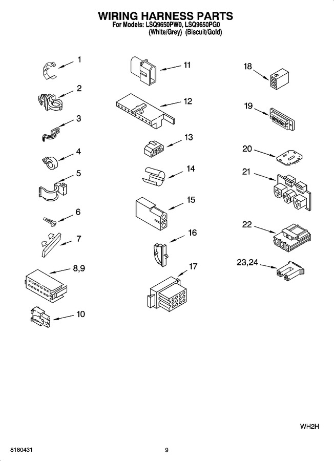 Diagram for LSQ9650PG0