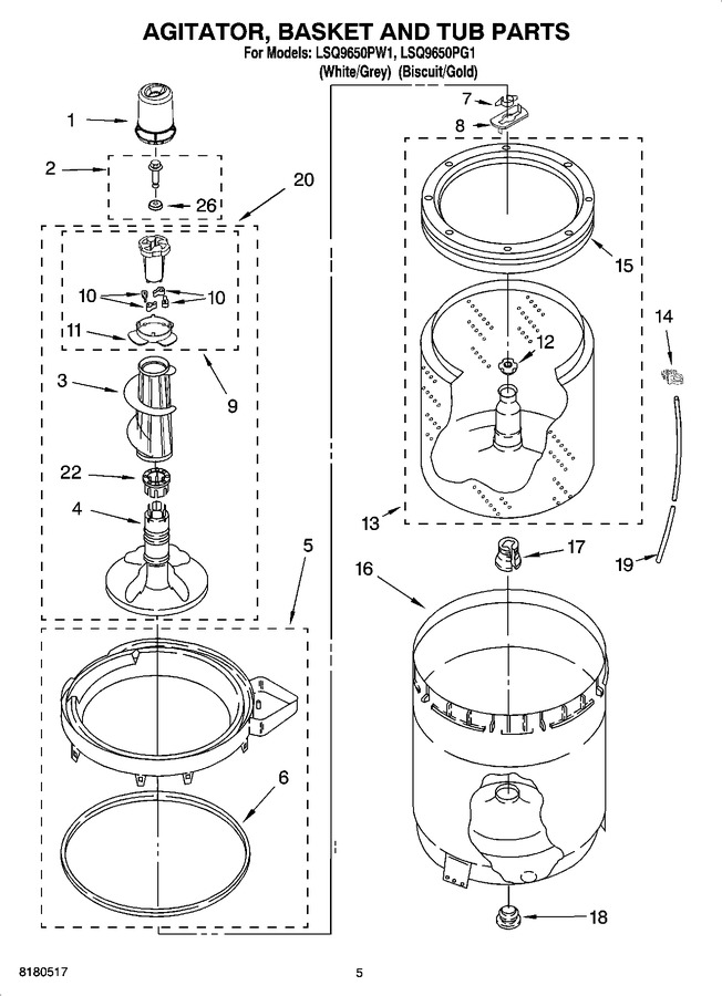 Diagram for LSQ9650PG1