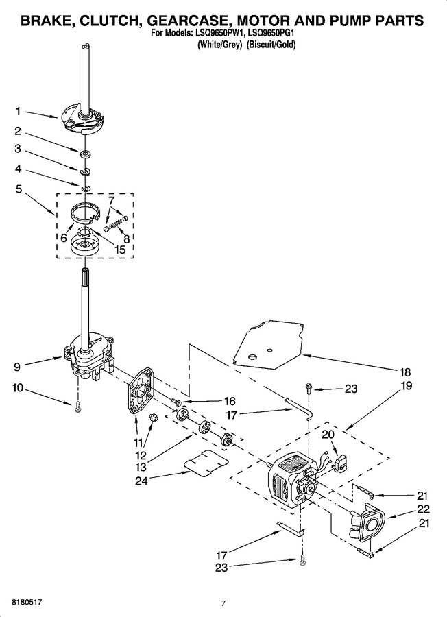 Diagram for LSQ9650PW1