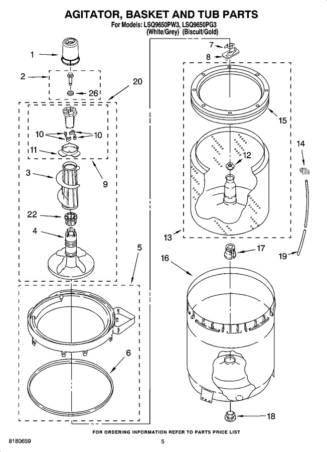 Diagram for LSQ9650PG3