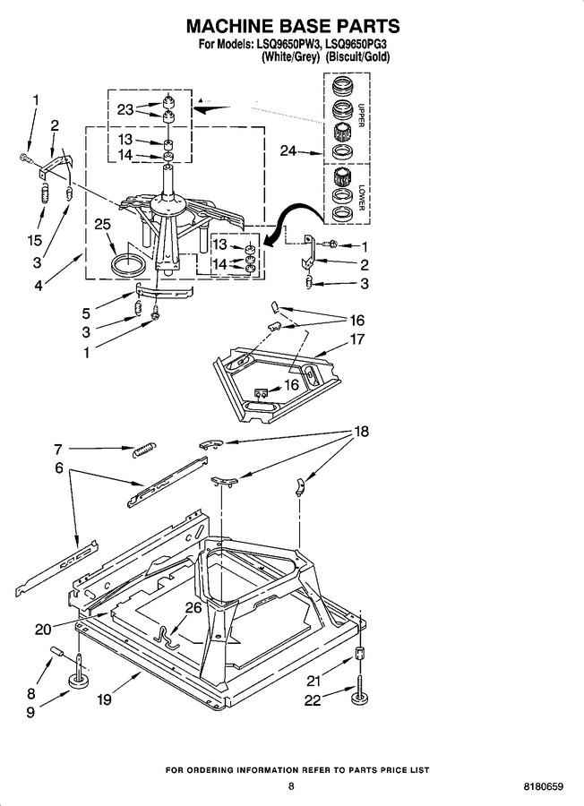 Diagram for LSQ9650PW3