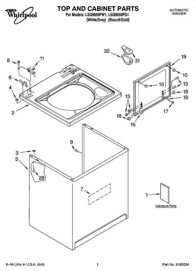Diagram for LSQ9659PG1