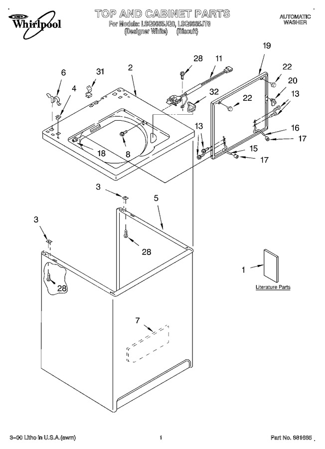 Diagram for LSQ9665JT0