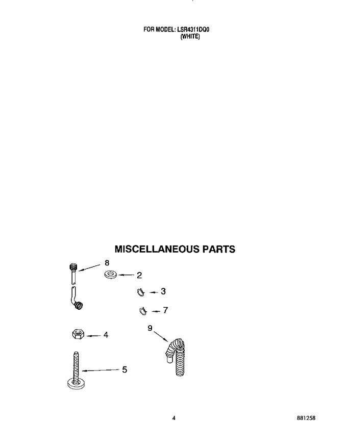 Diagram for LSR4311DQ0