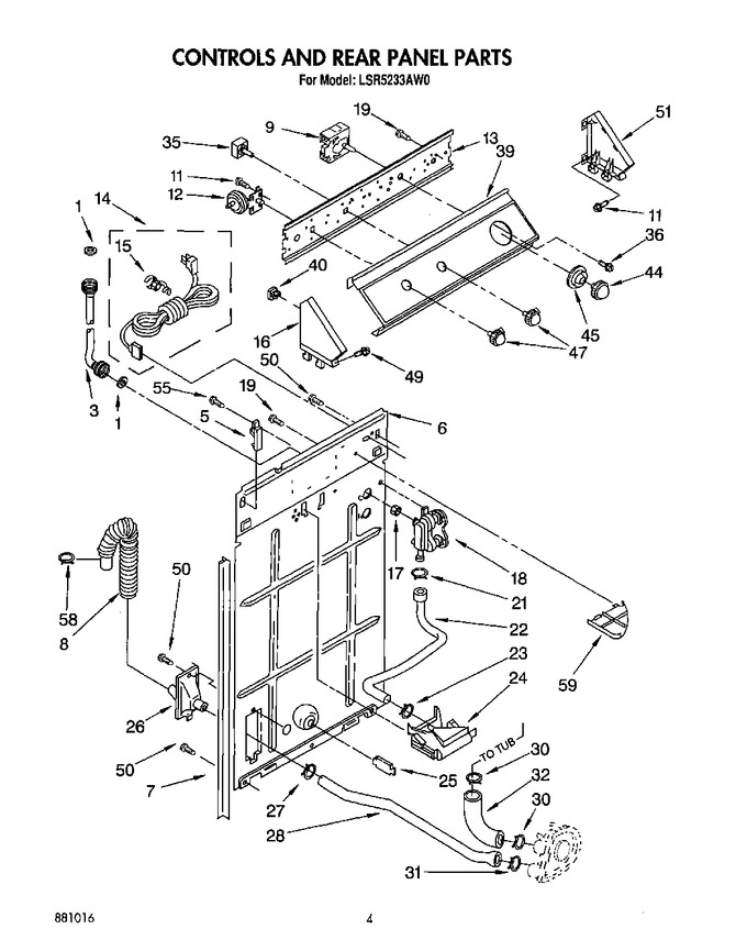 Diagram for LSR5233AW0