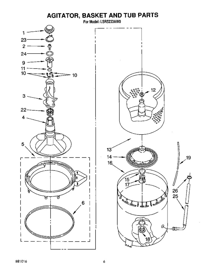 Diagram for LSR5233AW0