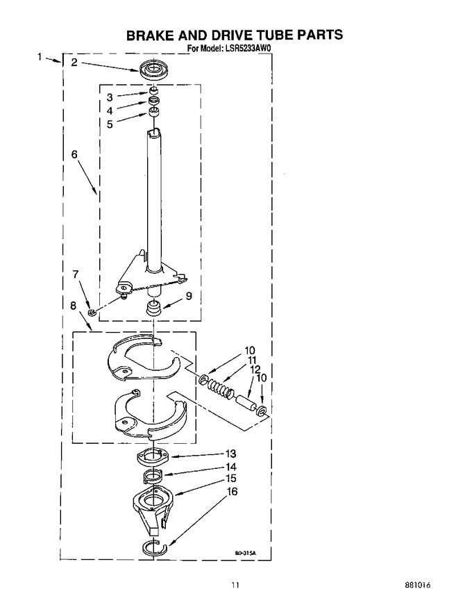 Diagram for LSR5233AW0
