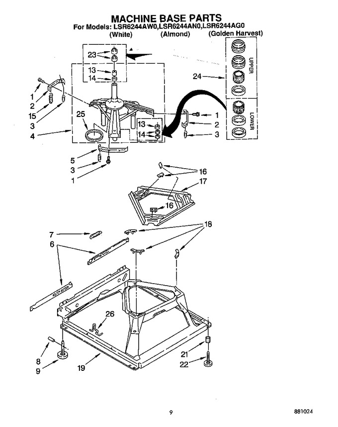 Diagram for LSR6244AW0