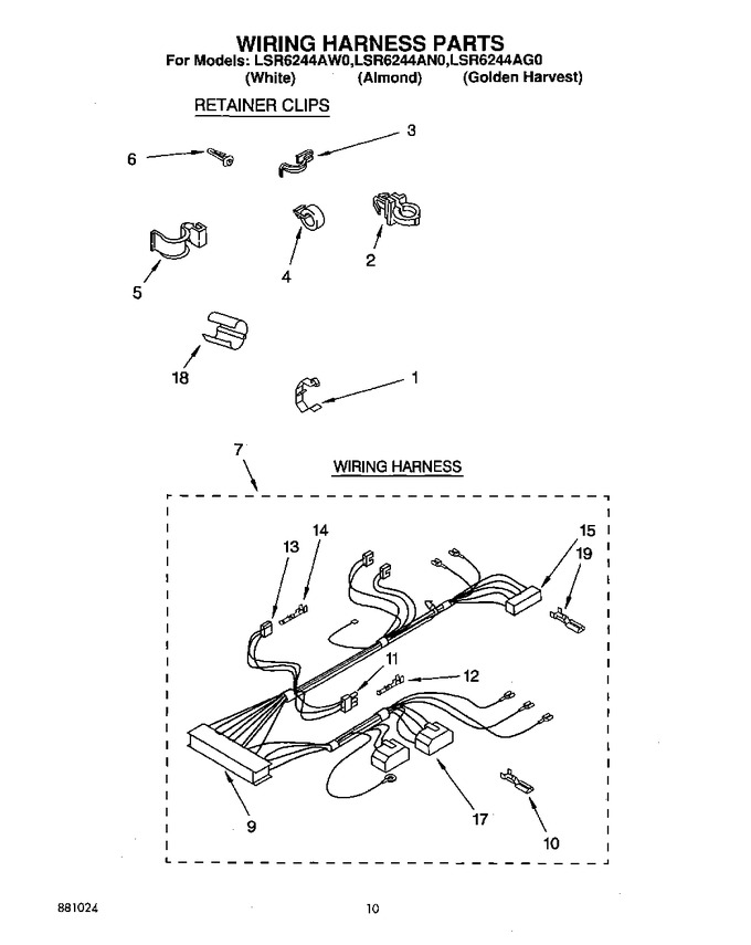 Diagram for LSR6244AW0