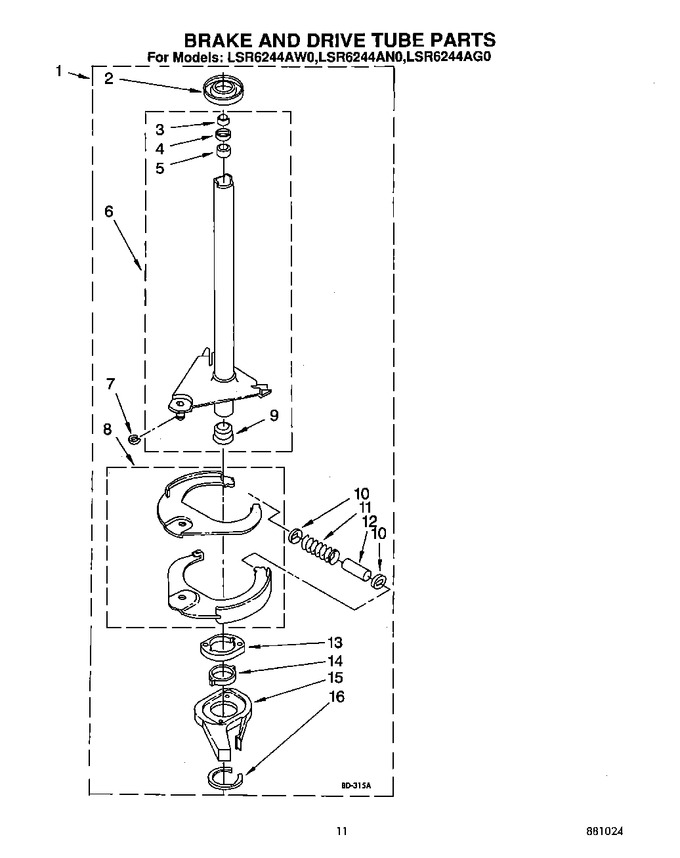 Diagram for LSR6244AW0