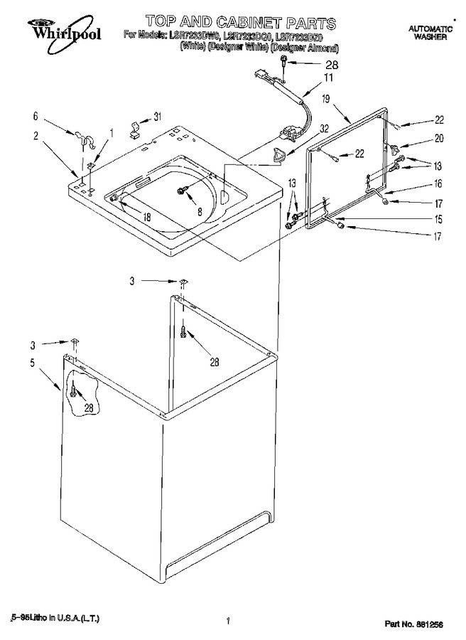 Diagram for LSR7233DZ0