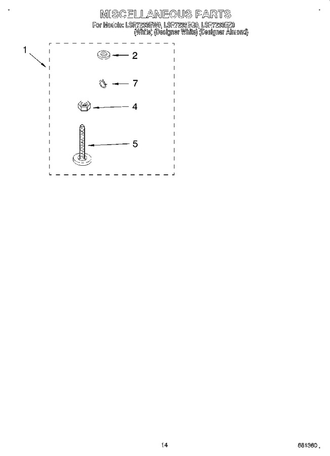 Diagram for LSR7233EZ0