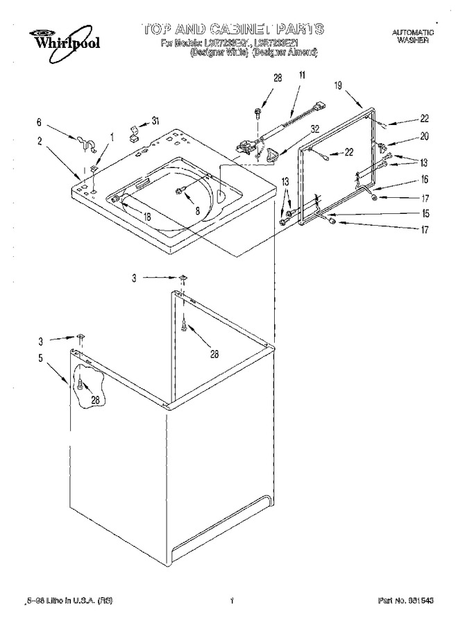 Diagram for LSR7233EQ1