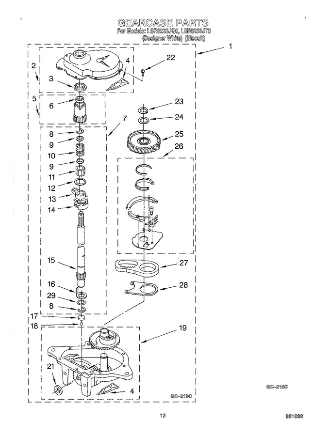 Diagram for LSR8233JT0