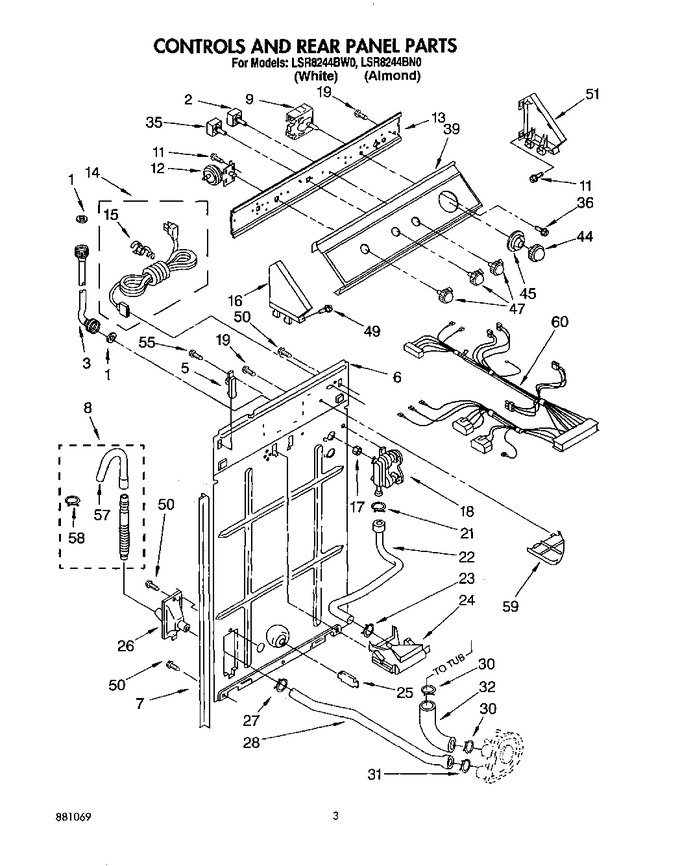 Diagram for LSR8244BW0