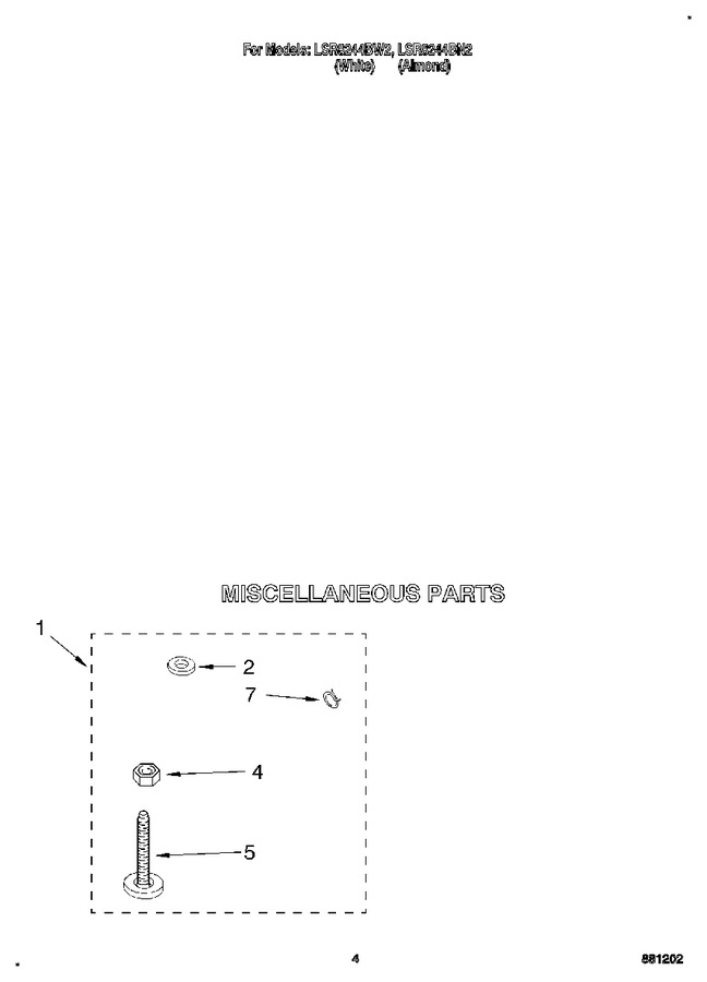 Diagram for LSR8244BN2