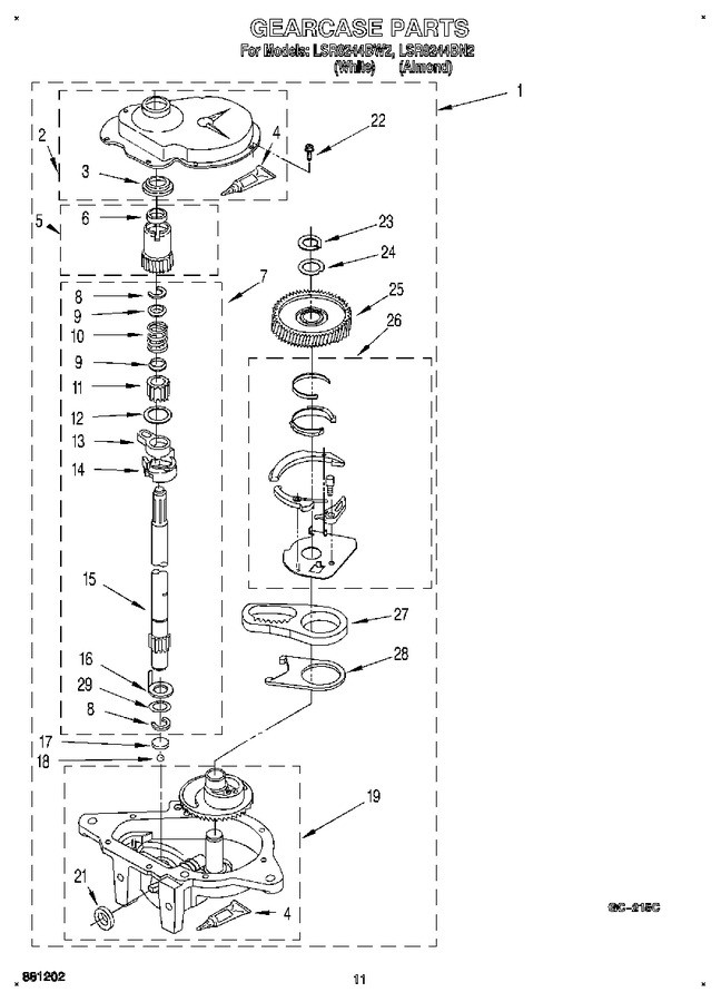 Diagram for LSR8244BN2