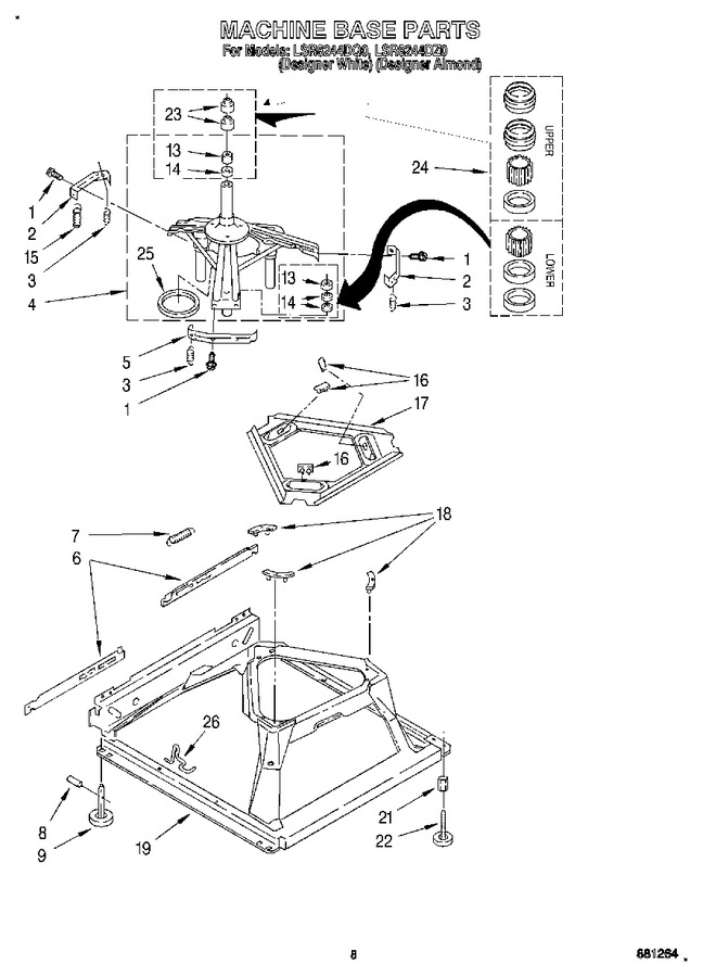 Diagram for LSR8244DZ0